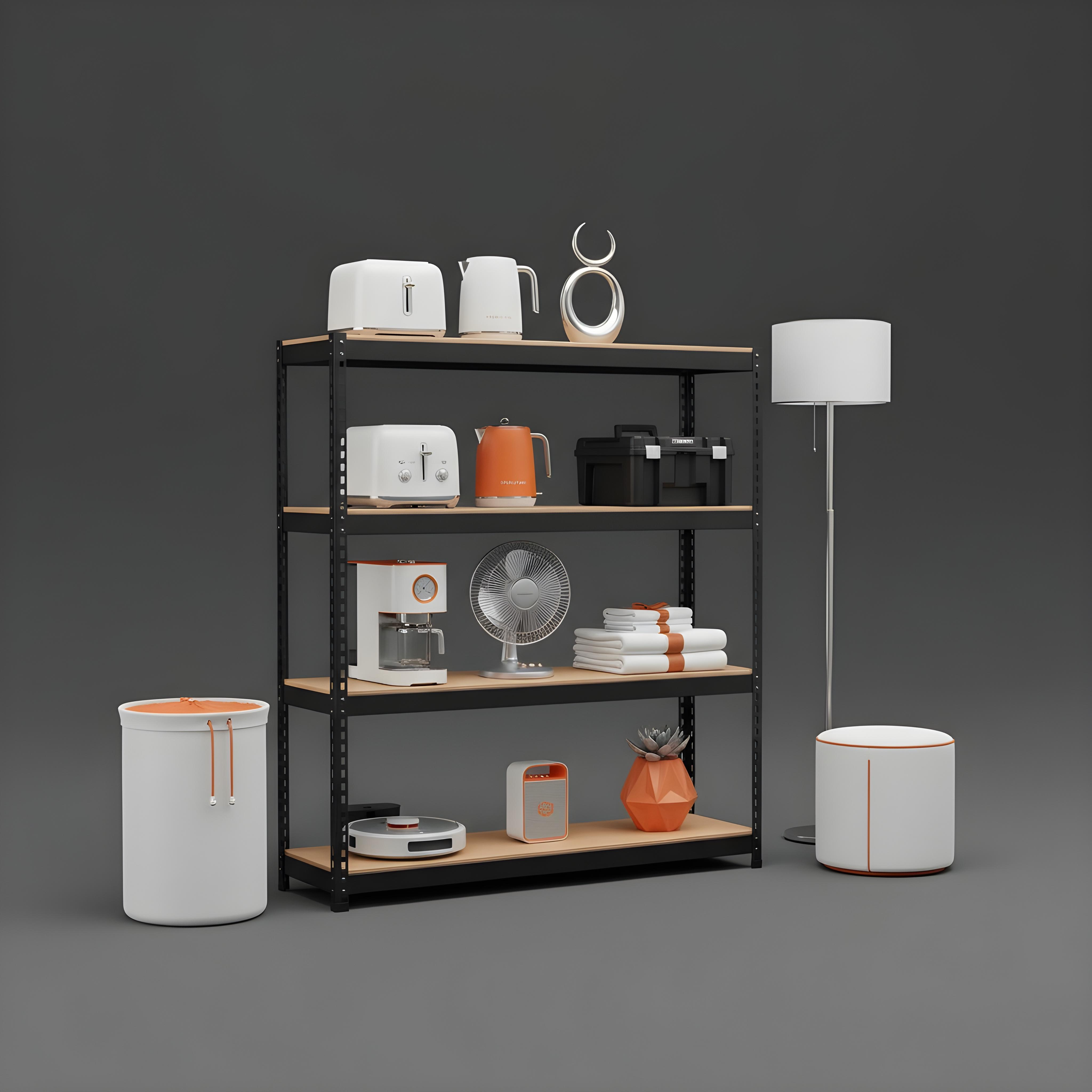 스피드랙 4단 철제선반 조립식 앵글 창고 베란다 창고 건조기 무볼트 렉 303090