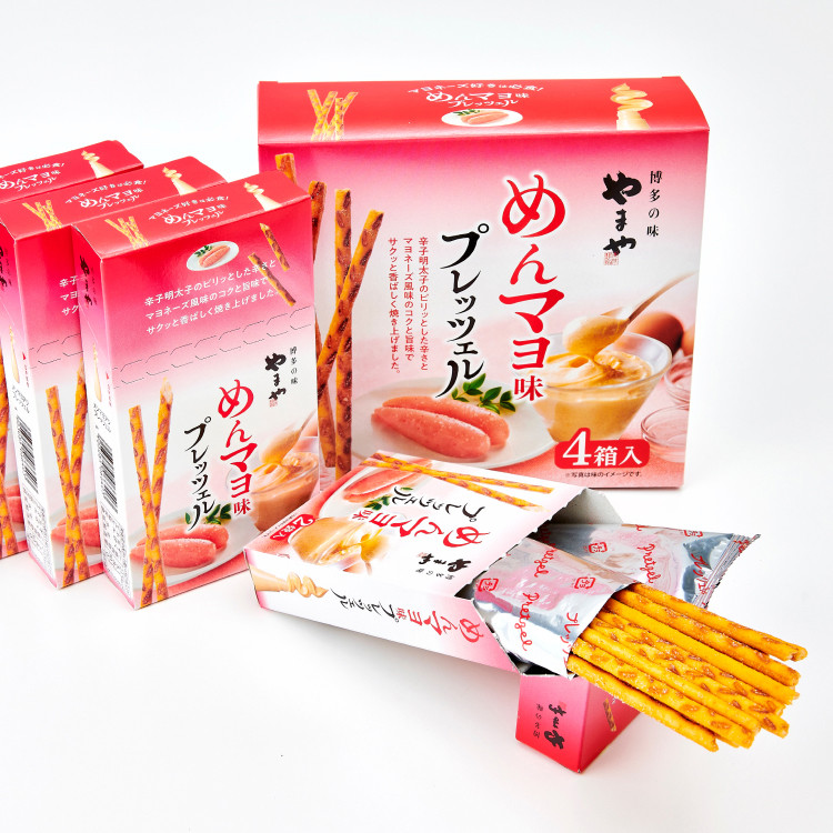 야마야 명란 마요맛 프레첼 180g - 하카타몰