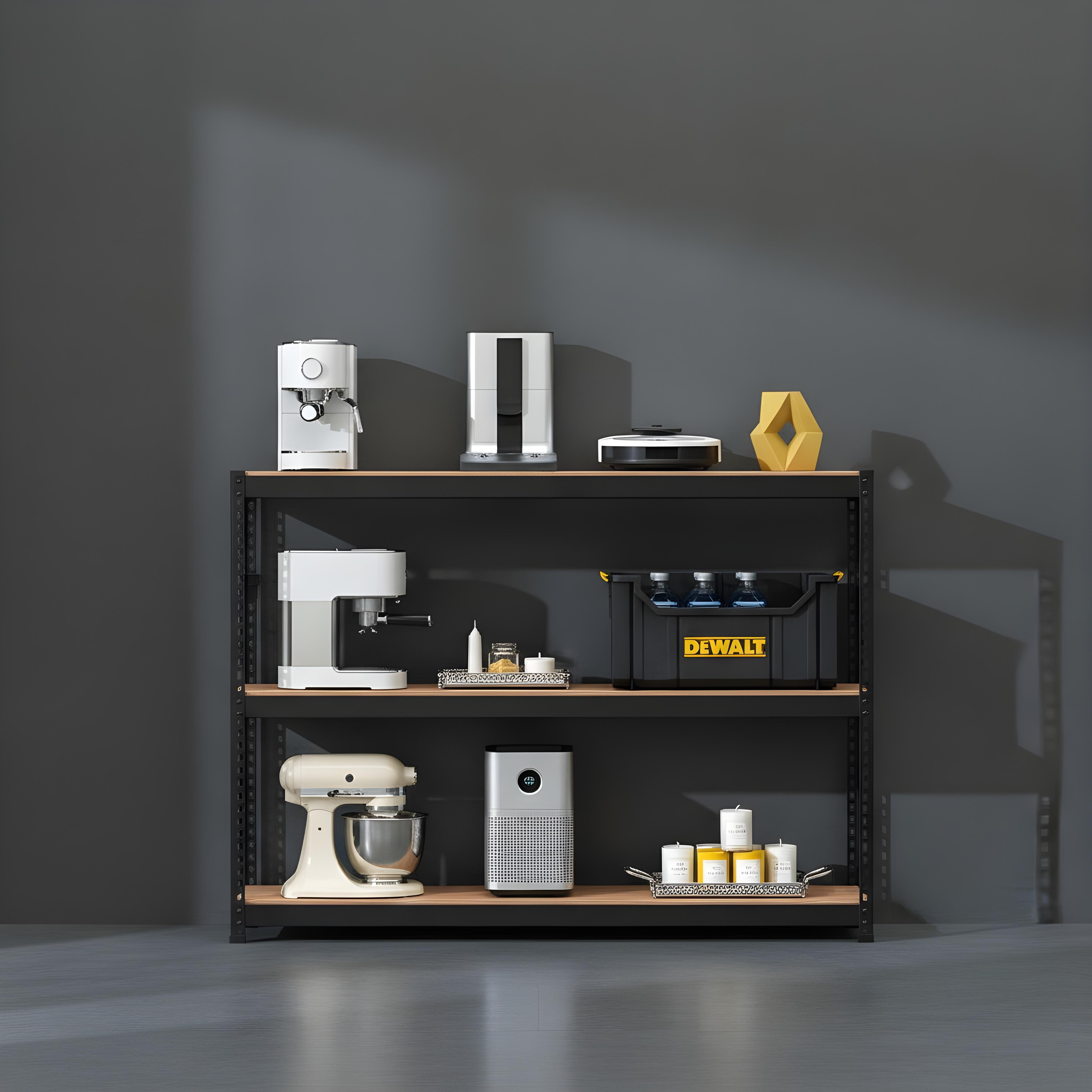 스피드랙 3단 철제선반 조립식 앵글 창고 베란다 창고 건조기 무볼트 300300750