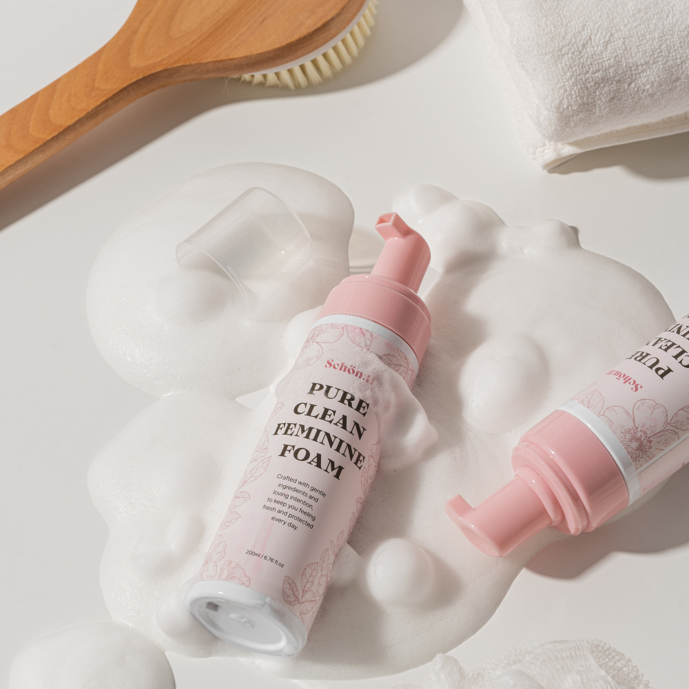 데일리 여성청결제 슌유 퓨어 클린 페미닌 포밍워시 약산성 저자극 Y존케어 200ml, 1개 - 상세 이미지 4