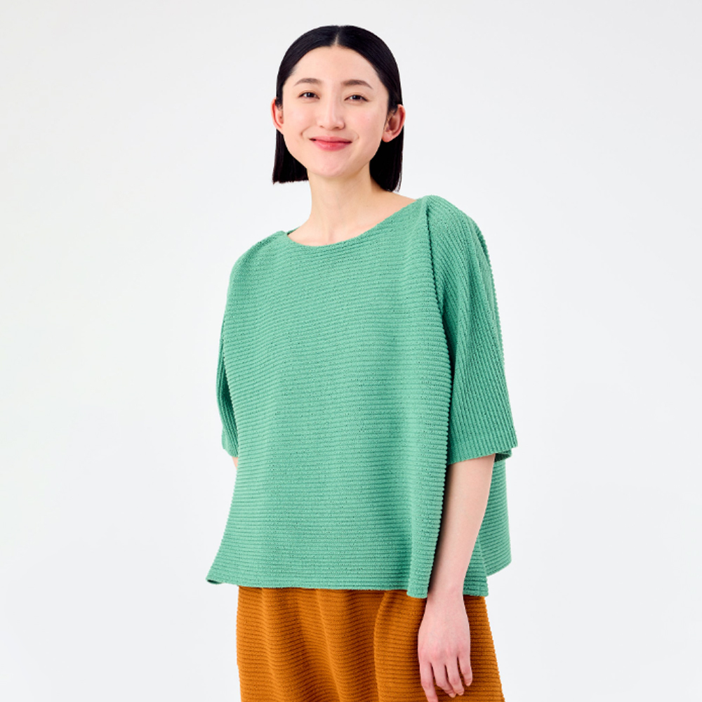 이세이미야케 미 반팔 FUWA FUWA MESH PLEATS MI53JK651 - 상세 이미지 4