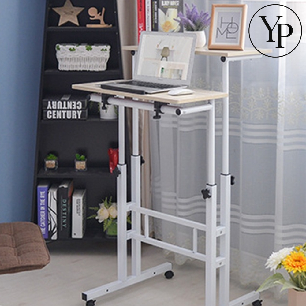 1인용 스탠딩 테이블 사무용 컴퓨터 서서쓰는 공부 탁자 노트북 높이조절 데스크