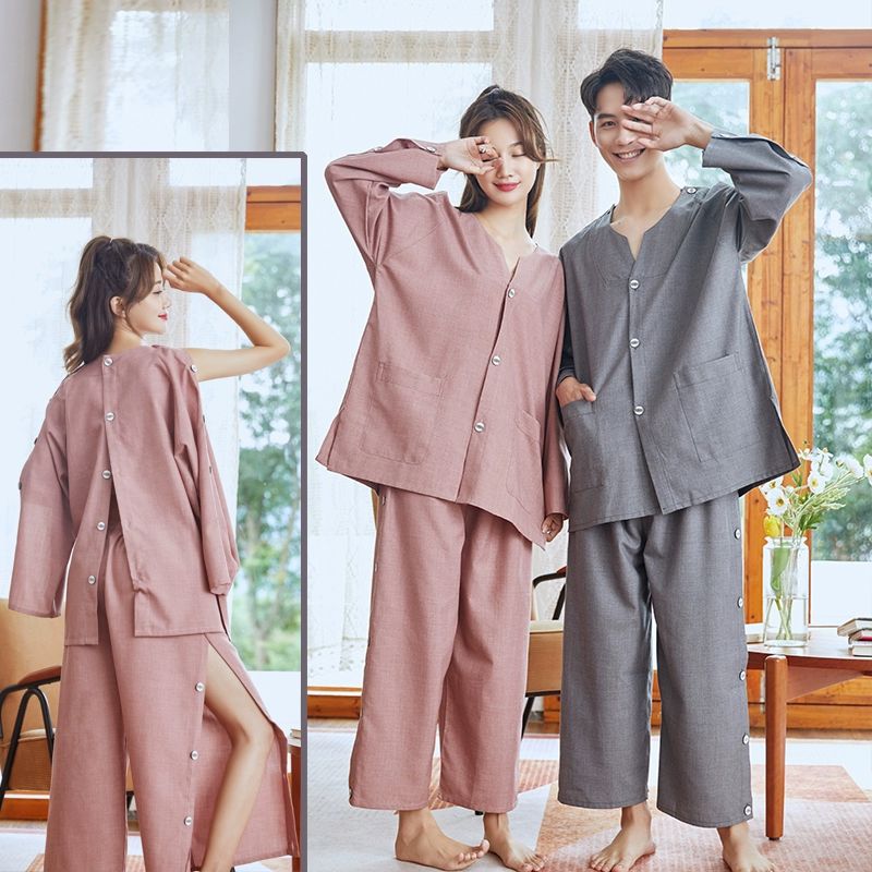 한의원 환자복 찜질방 사우나 미용 숯가마옷 사우나복 단체복 한증막 숯가마 빅사이즈 마사지옷 퍼플 827 여성용 XL - 상세 이미지 3