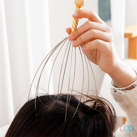 두피 마사지 빗 여행 사무실 집 헤어 두피자극