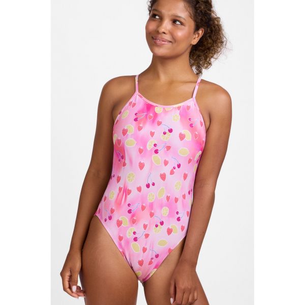 졸린 잭슨 베리 제스트 원프스 수영복 Jolyn Jackson One Piece Swimsuit (prints) - Berry Zest - 메인 이미지