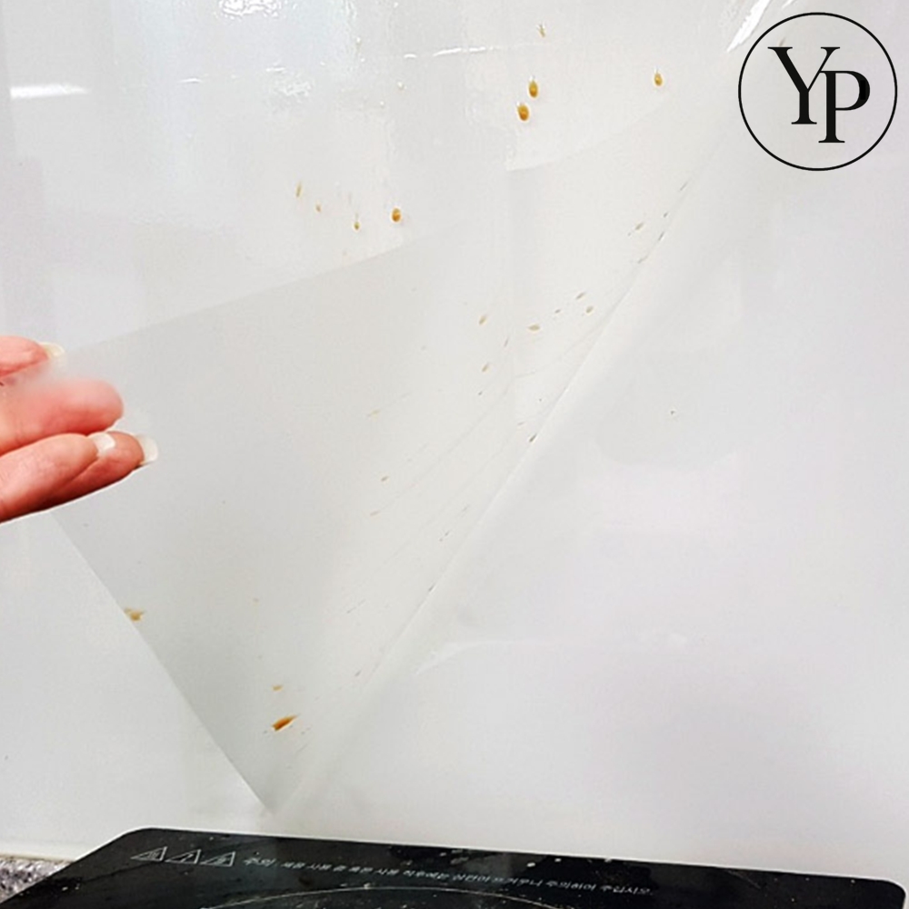 떼어내는 부엌 방수 오염방지 스티커 투명 냉장고 타일 기름때 대리석 음식물 보호 시트지 필름