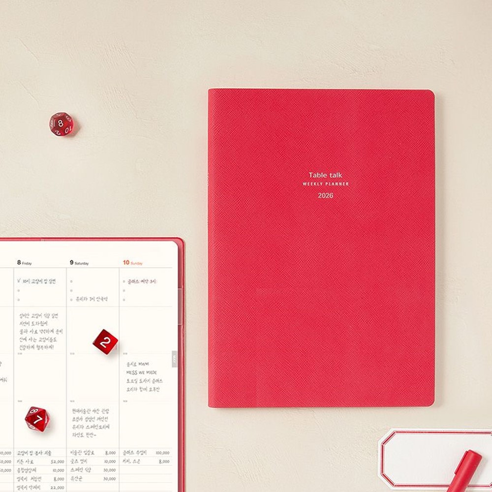 2026 위클리 다이어리 스케줄러 26년 회사 업무 노트 교무수첩 주간 다이어리 B5 상세 이미지 3