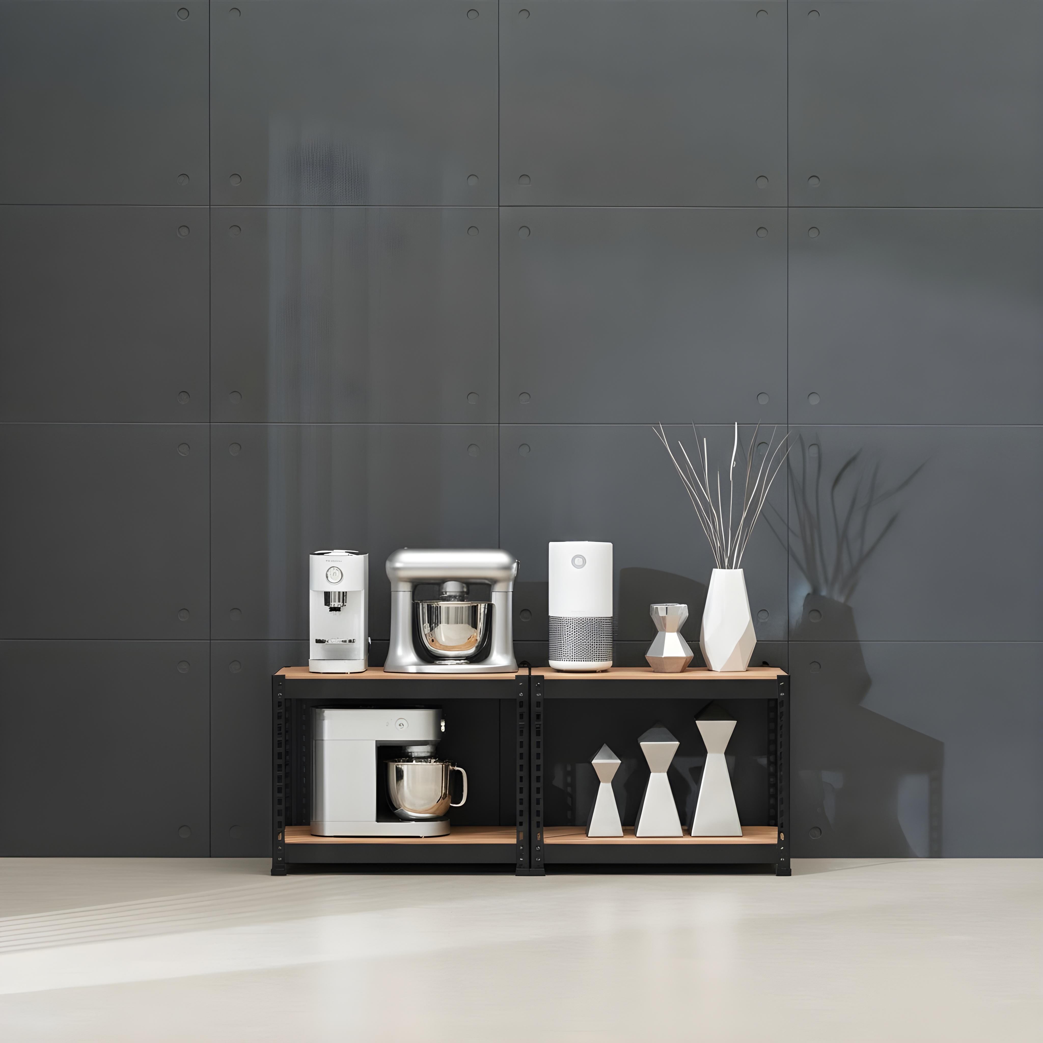 스피드랙 2단 철제선반 조립식 앵글 창고 베란다 경량랙 무볼트 렉 300400420