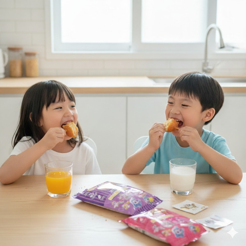 캐치티니핑 띠부씰 포함 크리스피 소세지핫도그 치즈핫도그 5개입 어린이간식 간편식품 [원산지:상세설명에 표시]