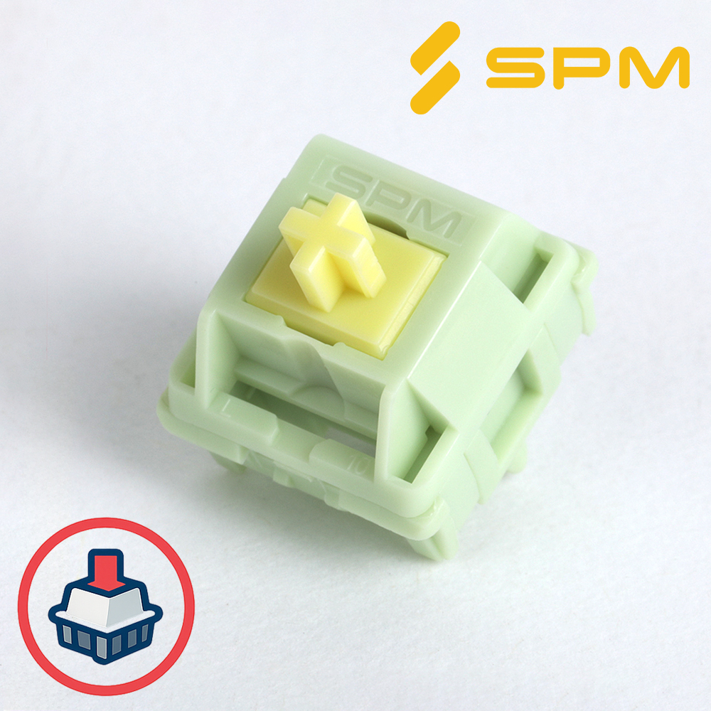 [35개] SPM HMX 페블 조약돌 스위치 축 키보드 리니어 적축