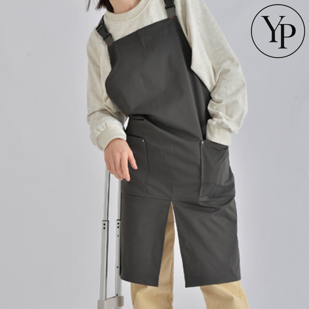 H형 방수 앞치마 미술 학원 주머니 작업용 카페 공방 바리스타 화방 가운 작업복