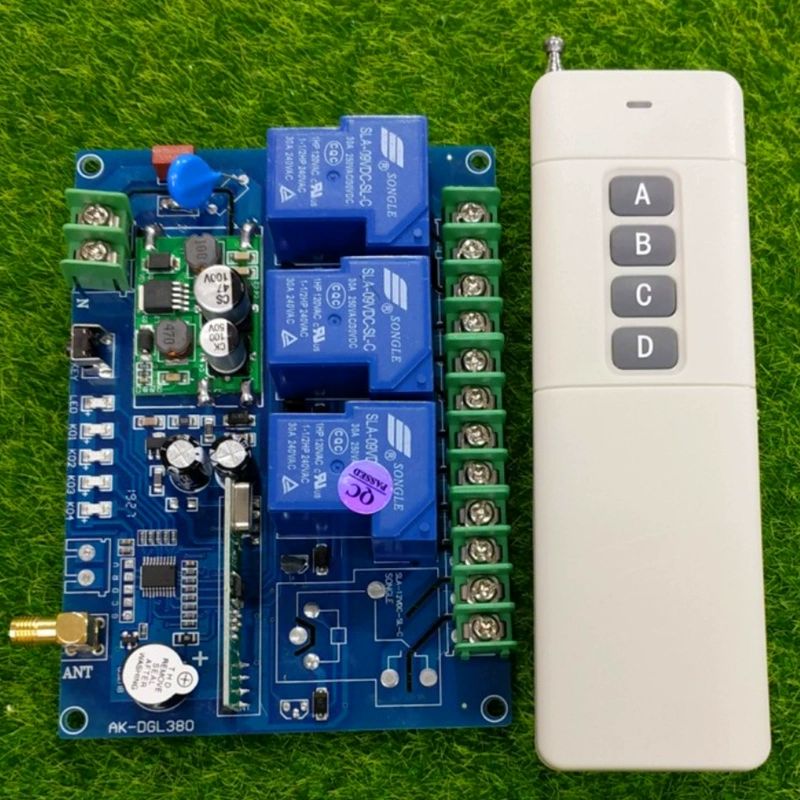무선 제어 세트 DC12V 24V 36V 접촉기 저전압 컨트롤러 라이트닝 보트 그레이 라망 보트 세트 - 상세 이미지 4