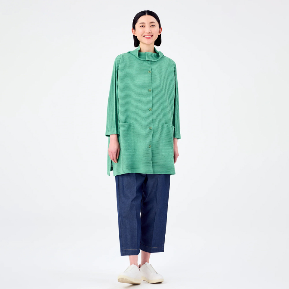 이세이미야케 미 가디건 FUWA FUWA MESH PLEATS MI53JO652 - 상세 이미지 4
