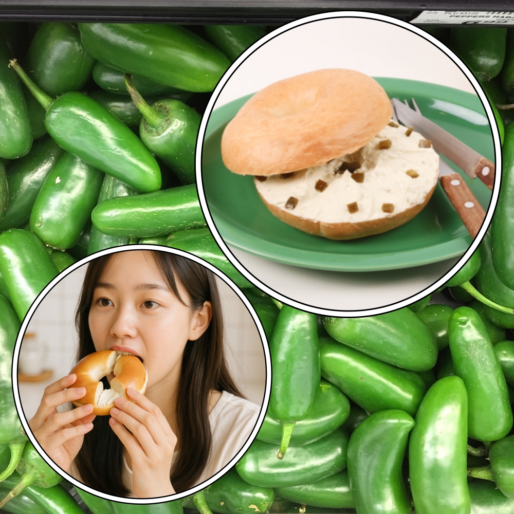 베이글 크림치즈 할라피뇨 스프레드 대용량 1kg - 메인 이미지