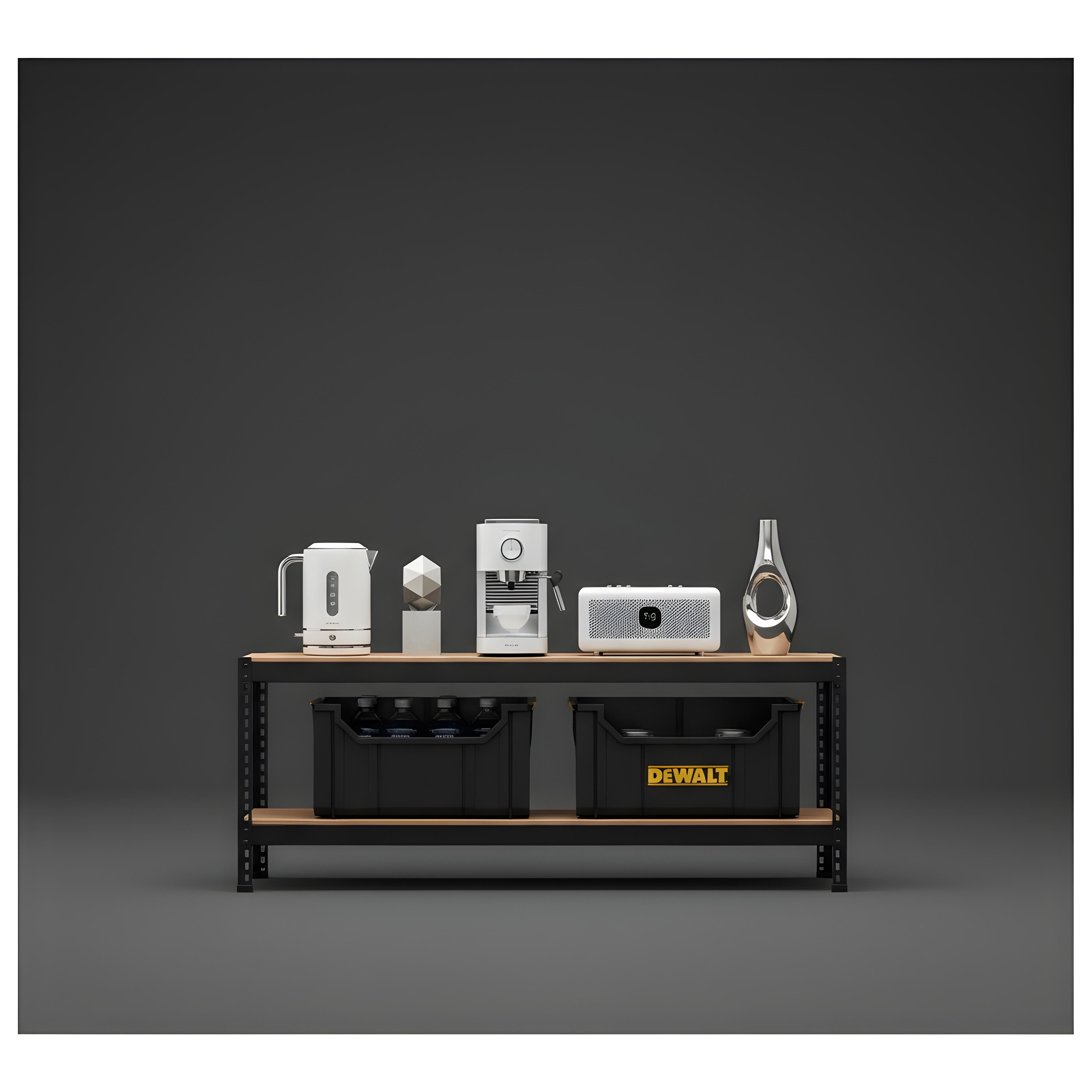 스피드랙 2단 철제선반 조립식 앵글 창고 베란다 경량랙 무볼트 렉 300400420