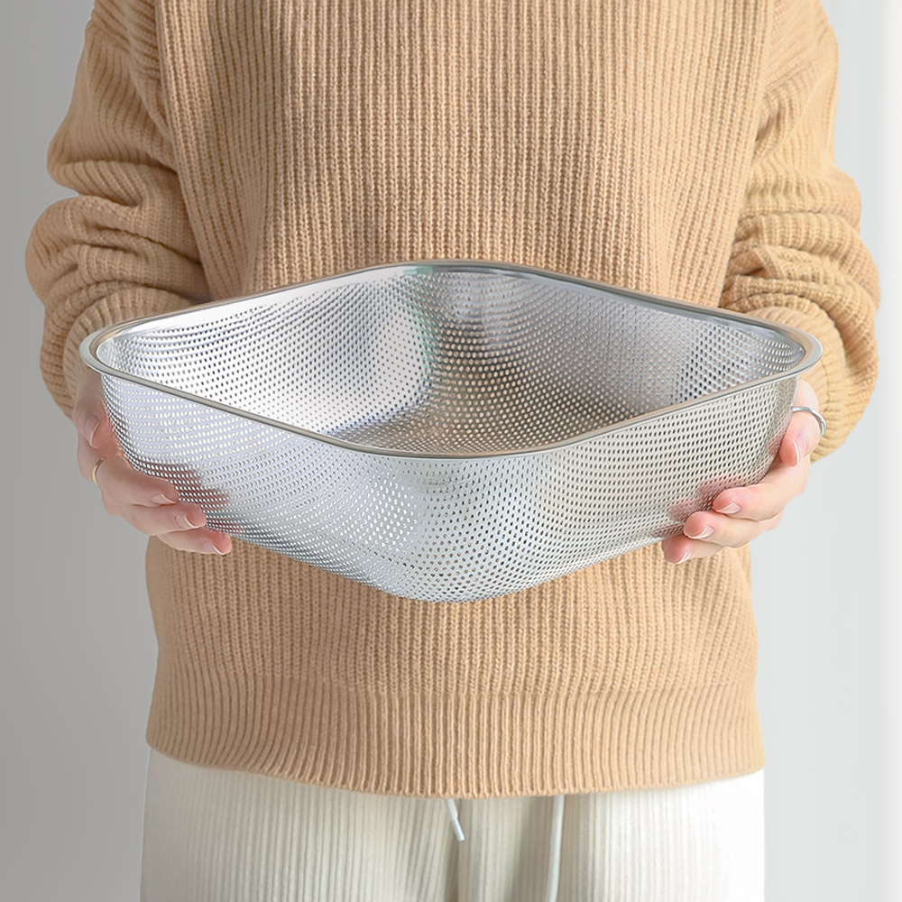 퀸센스 올스텐 정사각 펀칭볼 23cm + S고리 - 상세 이미지 3