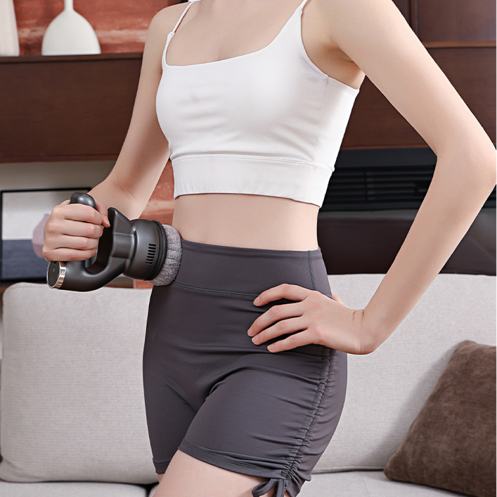 멤브레인 근막 전동 마사지건 휴대용 진동 미니 목 어깨 복부 둔근 - 상세 이미지 2