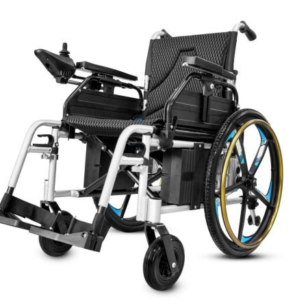 S500 large wheel [해외]Sulenz 큰바퀴 전동 수동모드 변경 휴대용 접이식 전동휠체어 나드리 의료용 휠체어 35km 장거리 운행