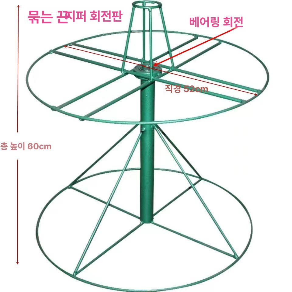 호스 감개 권치기 농사용 방차통 핸드코일 권취기 수납 정리 농업 스탠딩 호수 농약줄 단일 항목 - 상세 이미지 3