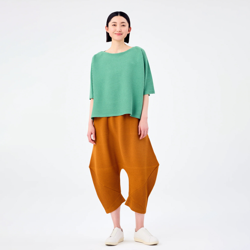 이세이미야케 미 바지 FUWA FUWA MESH PLEATS MI53JF653 - 상세 이미지 4