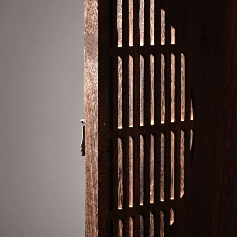 화초장 자개장 전통 수납장 고가구 문갑 공방 실내 서랍 서랍장 자개가구 75x34x90cm - 상세 이미지 4