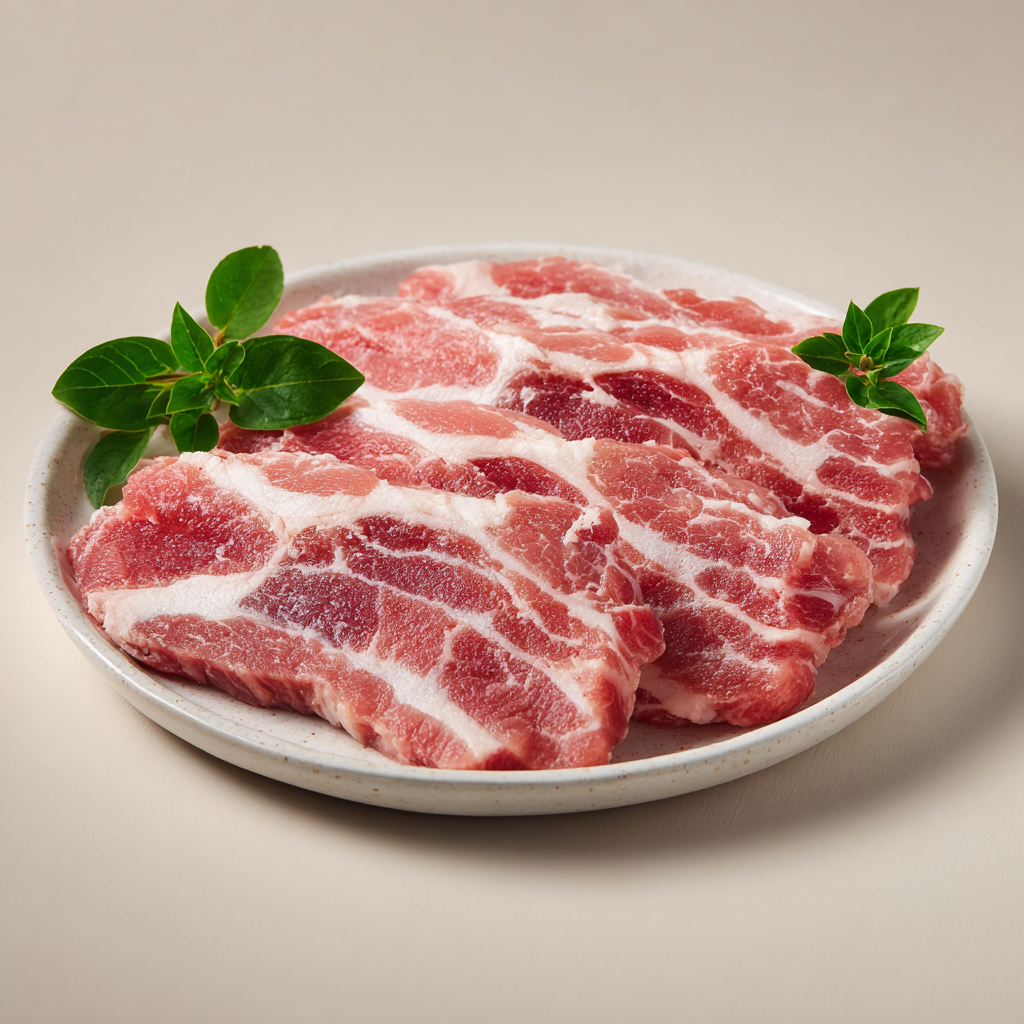 국내산 프리미엄 한돈 구이 선물세트 1kg (삼겹살 목살 항정살 가브리살) 가족모임 - 상세 이미지 3