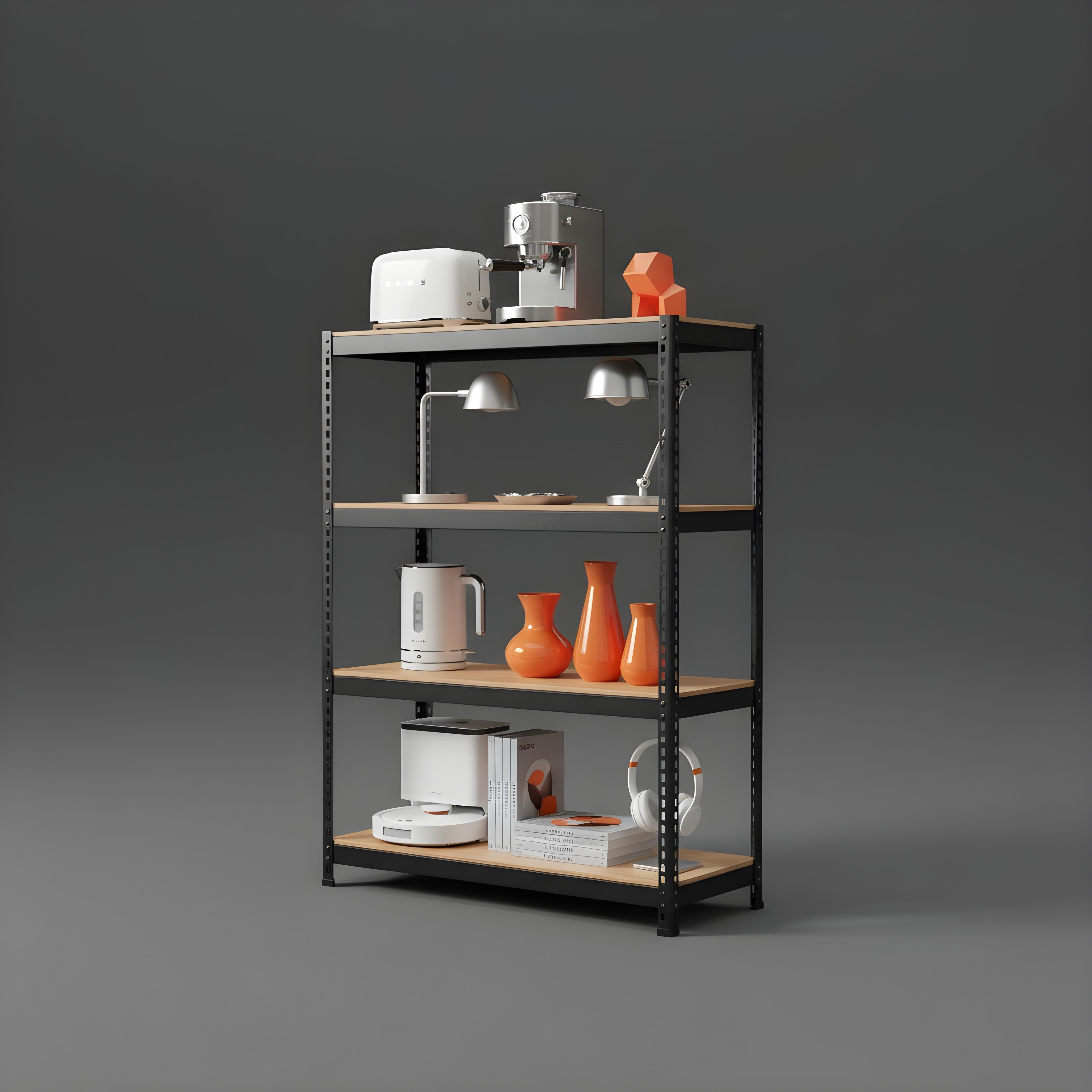 스피드랙 4단 철제선반 조립식 앵글 창고 베란다 창고 건조기 무볼트 렉 303090