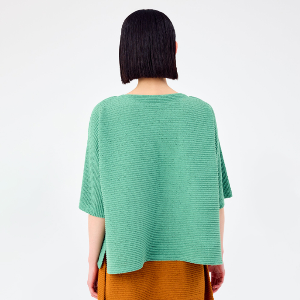 이세이미야케 미 반팔 FUWA FUWA MESH PLEATS MI53JK651 - 상세 이미지 5