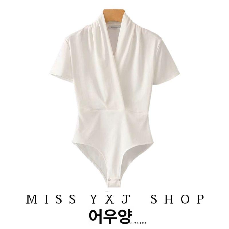 여자 바디프로필 의상 바디수트 우아한 원피스 옆트임 요가 시스루 바프 점프 오프숄더 촬영 화이트 S - 상세 이미지 2