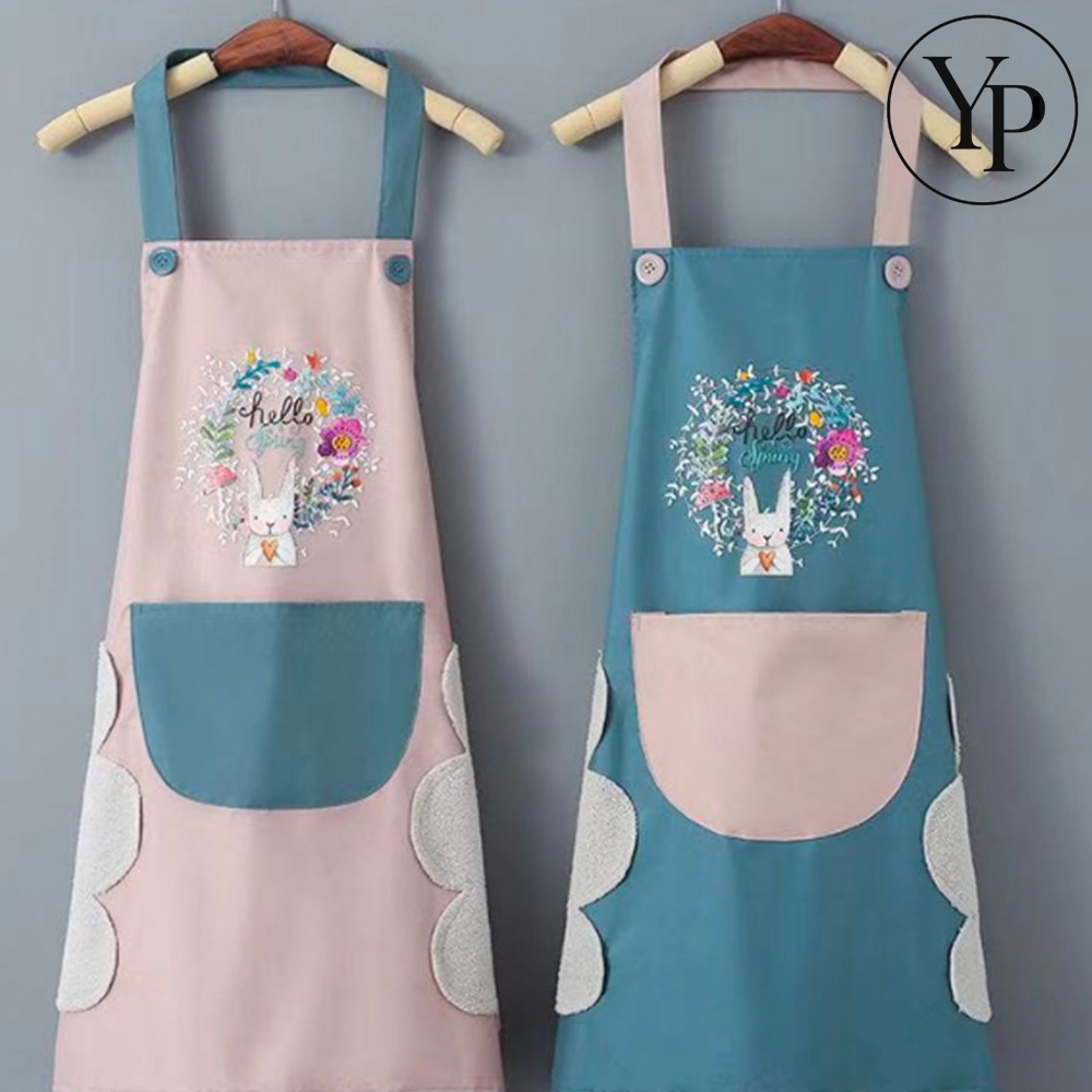 주머니 앞치마 짐 보관 포켓 원피스형 어린이집 보육교사