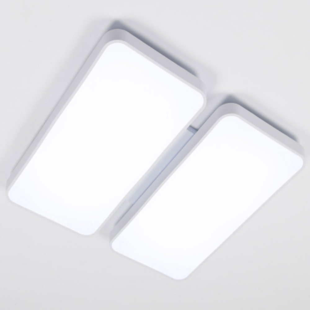 리모컨거실등 LED 사각 아파트 시스템 거실 조명 등 150W, 주광색,전구색,주백색 - 상세 이미지 3
