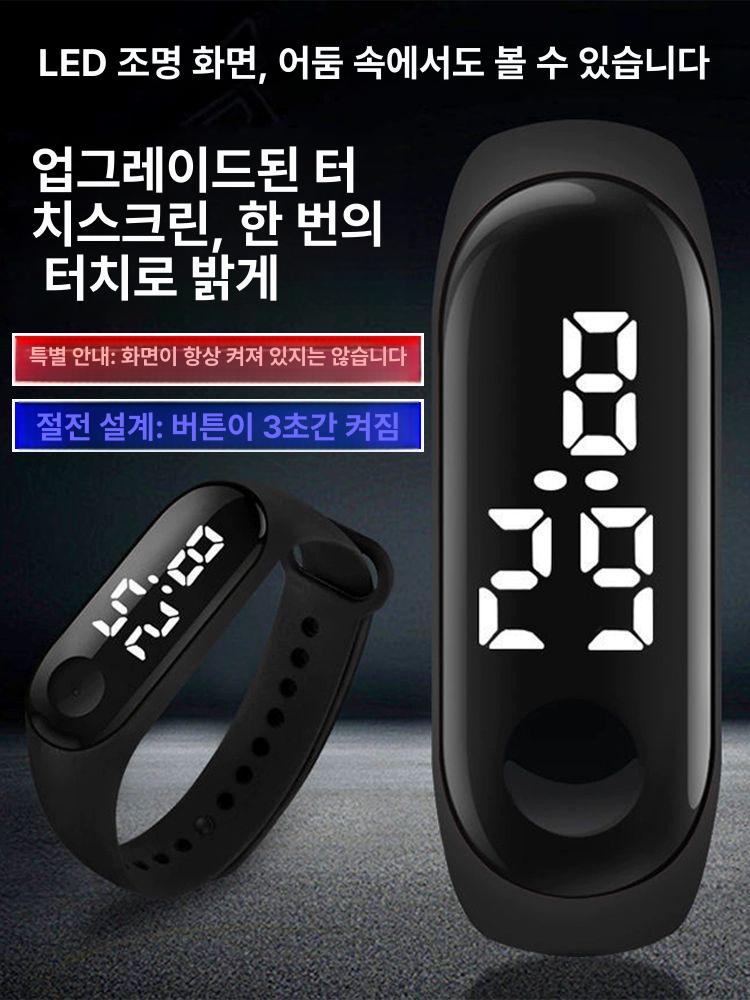 수영 시계 방수시계 스쿠버 등산 손목 다이버워치 알람 딥워터 다이빙 와치 잠수 산악 블랙 - 상세 이미지 3