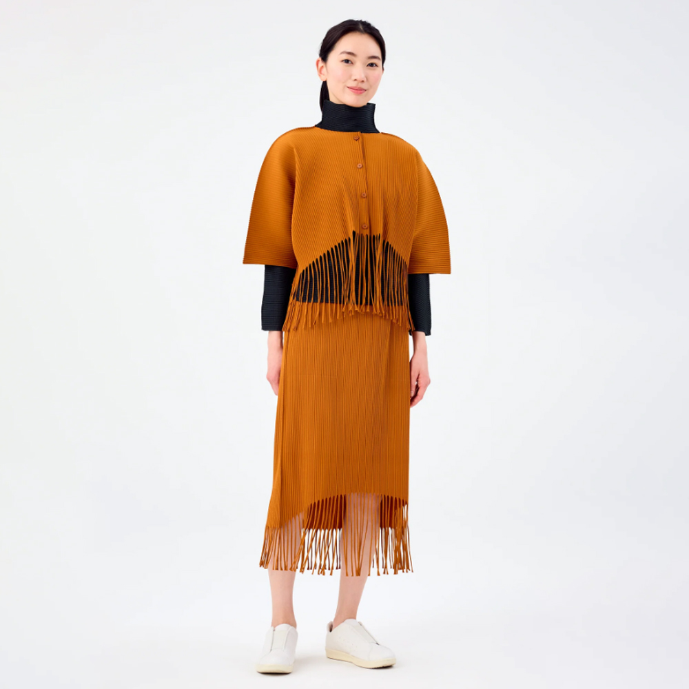 이세이미야케 미 치마 FRINGE PLEATS MI54KG613 - 상세 이미지 4