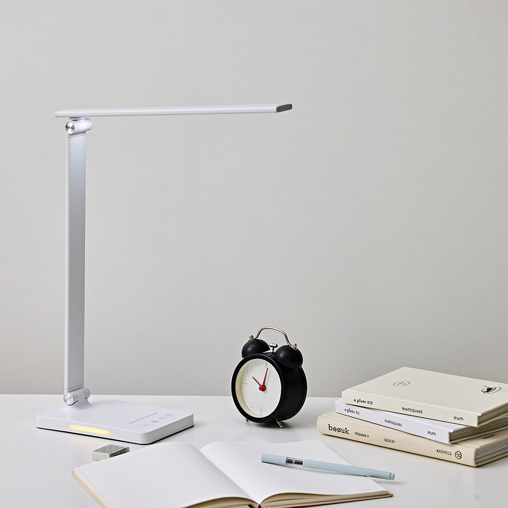 지노바 루미 무선 LED 독서등 시력보호 눈부심방지 책상 침대 휴대용 스탠드 조명