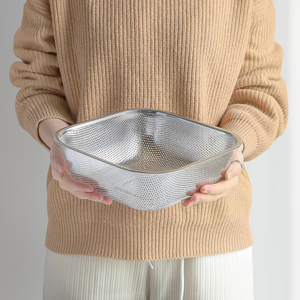 퀸센스 올스텐 정사각 펀칭볼 23cm + S고리 - 상세 이미지 5