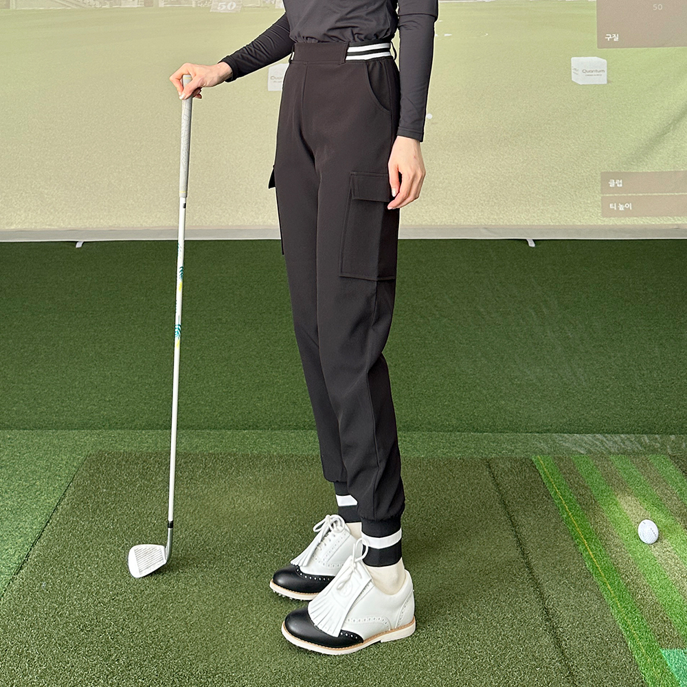 여성골프조거팬츠 가을골프바지 빅사이즈골프웨어
