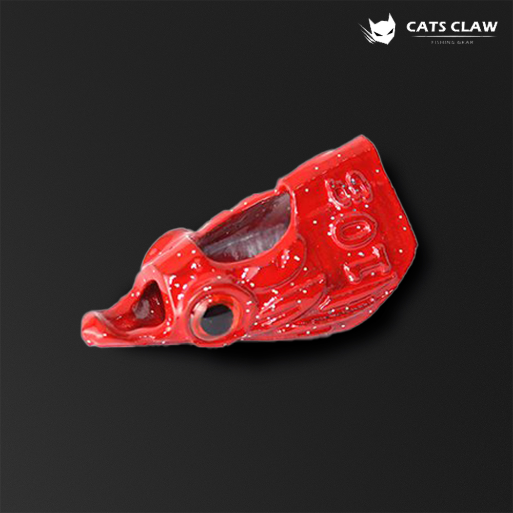 캣츠크로우 노아캣 에기마스크 팁런마스크 캐스팅에기 갑오징어 무늬오징어 레드, 15g - 상품 이미지