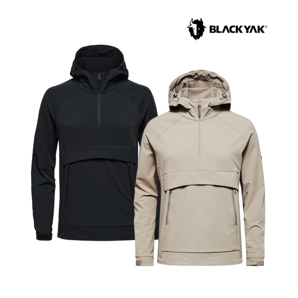 블랙야크 아노락 소재 클로즈업