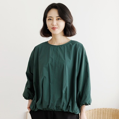 엄마옷 조이마담 T51739 밴드 가오리 블라우스 중년여성의류 - 상품 이미지