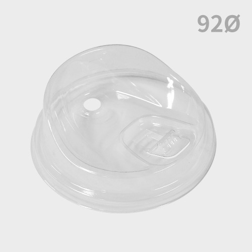 일회용 투명컵뚜껑 고급형 카페 PET용 페트컵뚜껑 톨 리드, 92파이, 1000개 - 상품 이미지