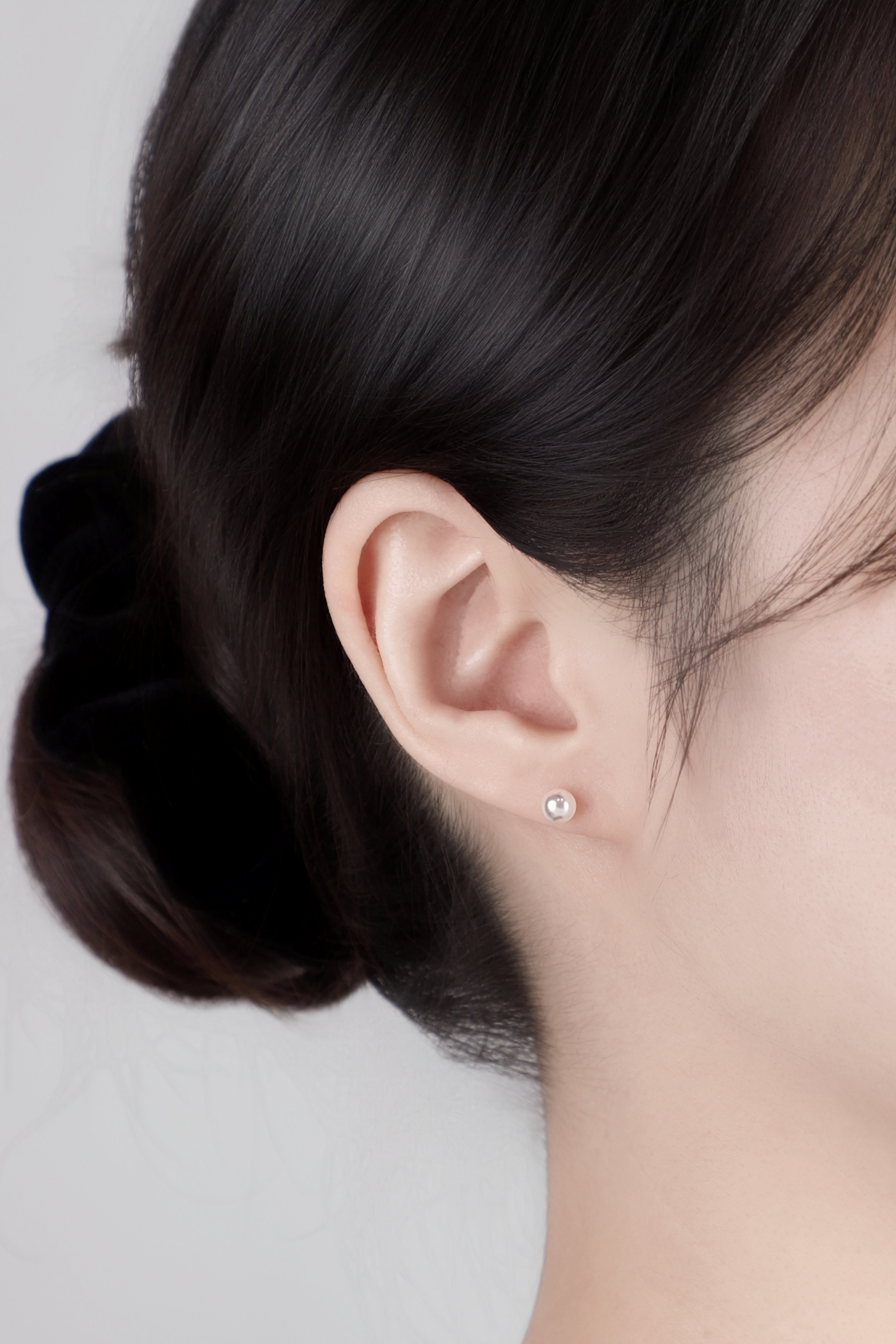 14k 스왈 진주 피어싱 데일리 신부 하객용 3mm 4mm 5mm 6mm 기본 베이직 이미지 8