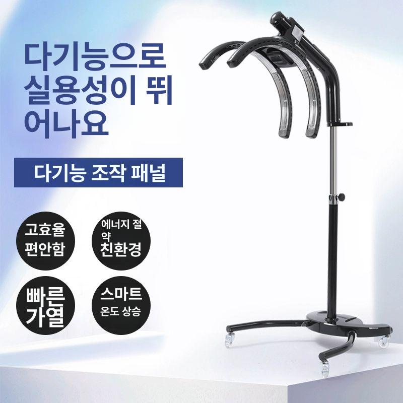 미용실 열펌기 파마 히팅기 롯드 셋팅 업소용 미용 헤어샵 가열기 화려한블랙스탠드 - 상세 이미지 4