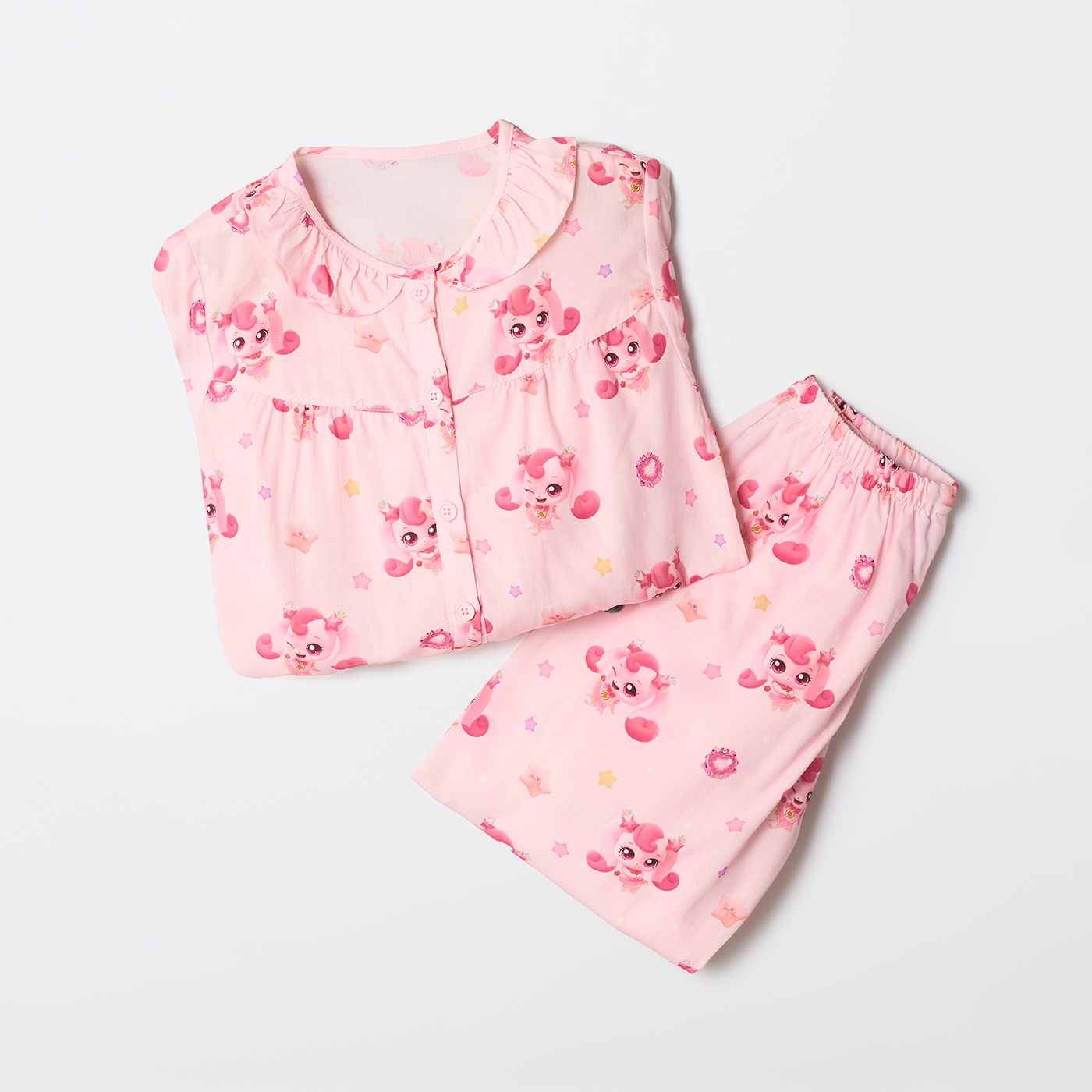 [당일출고][캐치티니핑] 스파오키즈 프릴 긴팔 파자마 잠옷 SPPPF49KU8