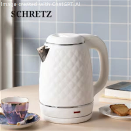 [슈레츠] 티포트 1.5L VMK-PO5WGA(화이트, 블랙)