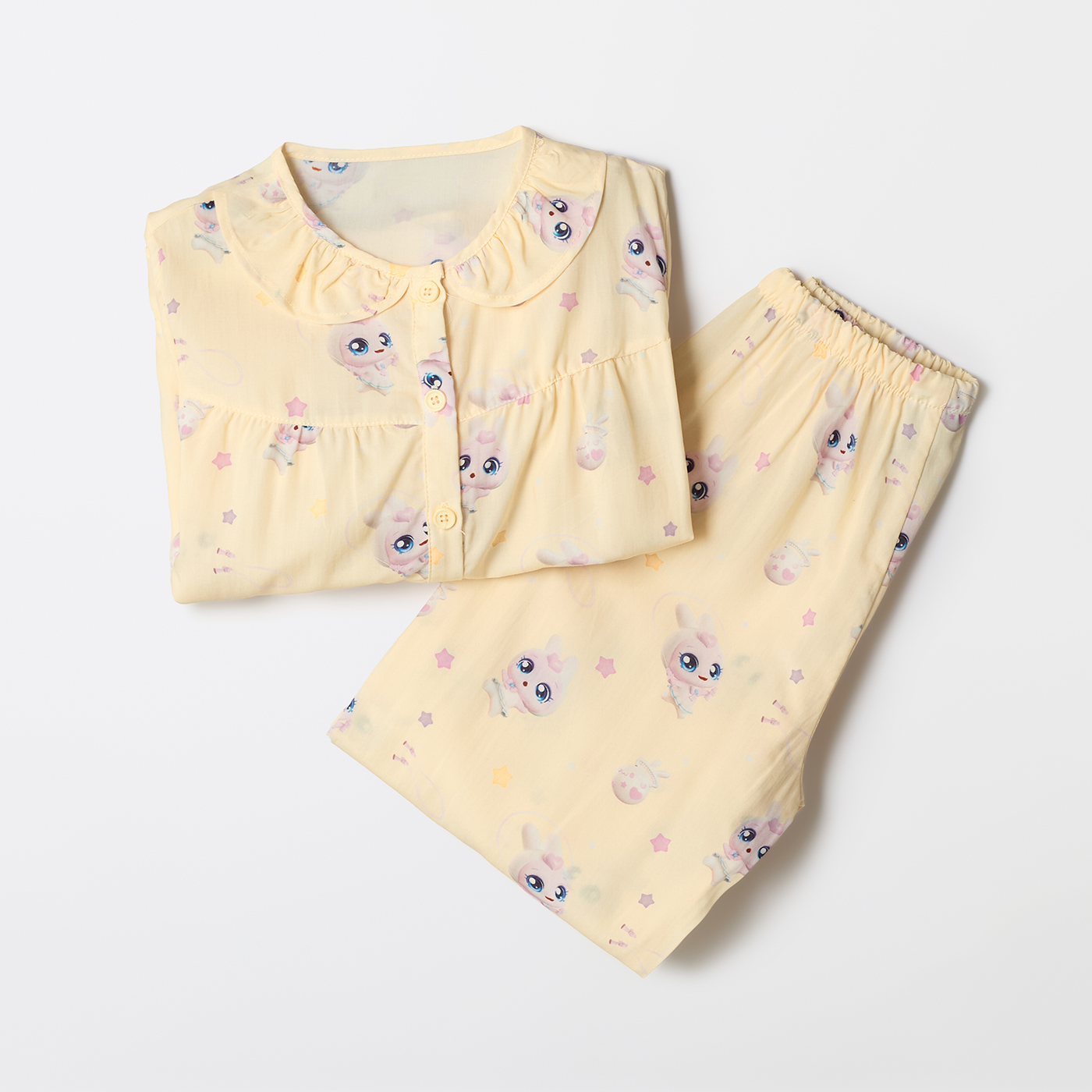 [당일출고][캐치티니핑] 스파오키즈 프릴 긴팔 파자마 잠옷 SPPPF49KU8