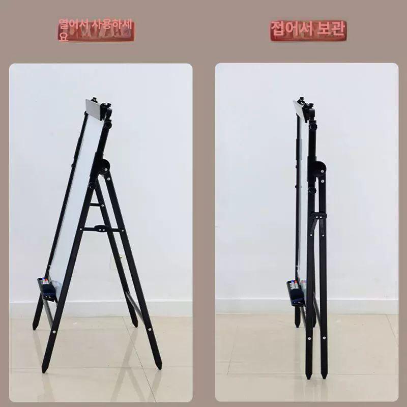플립차트 보드거치대 전지 학원 화이트 사무실 보드 184화이트A형 스탠드 단면 0x0x0m - 상세 이미지 3