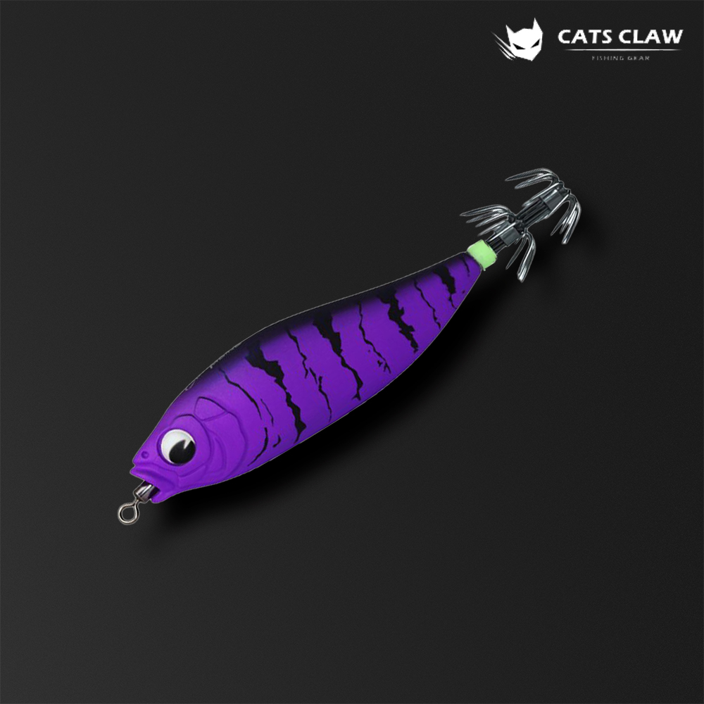 캣츠크로우 모잉 롤링에기 수평에기 심해 갑오징어 쭈꾸미 09_퍼플, 60mm