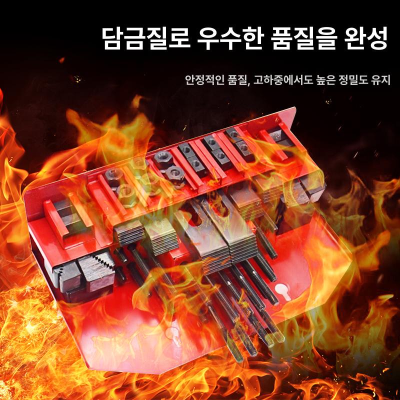 CNC 공구 압판 세트 밀링 고정 지그 작업용 클램프 표준 M16 철상자 - 상세 이미지 5