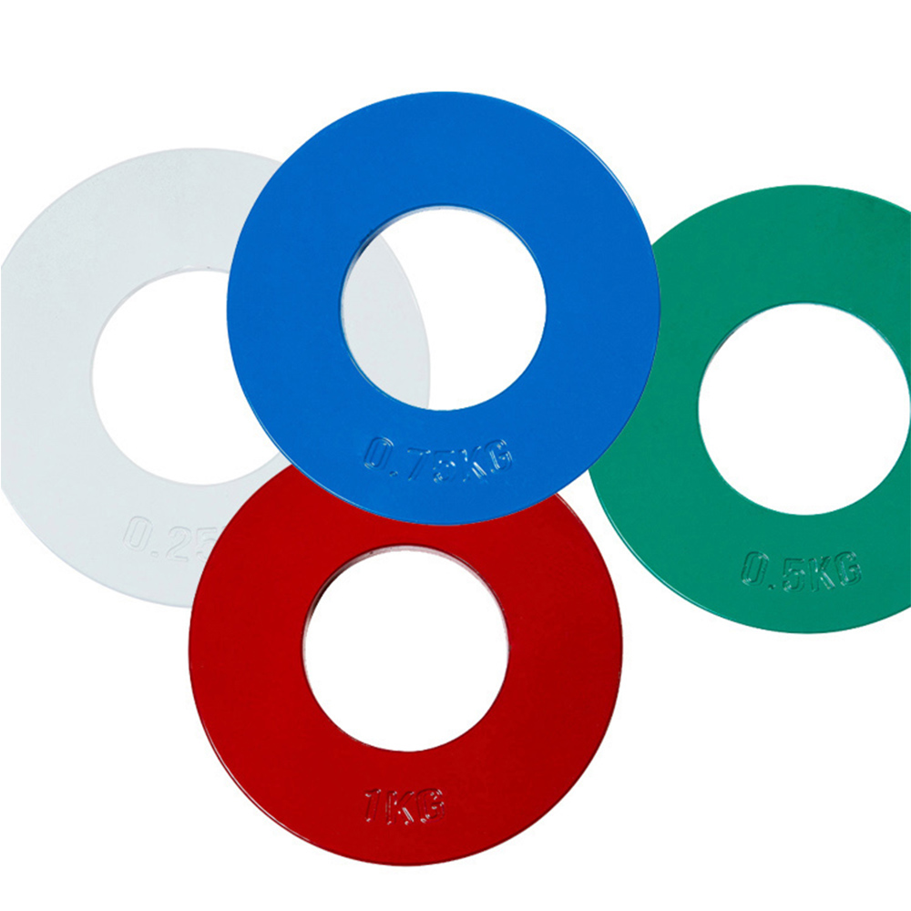 포츈 경량원판 세트 초경량 저중량 원판 바벨 0.25-1kg - 메인 이미지