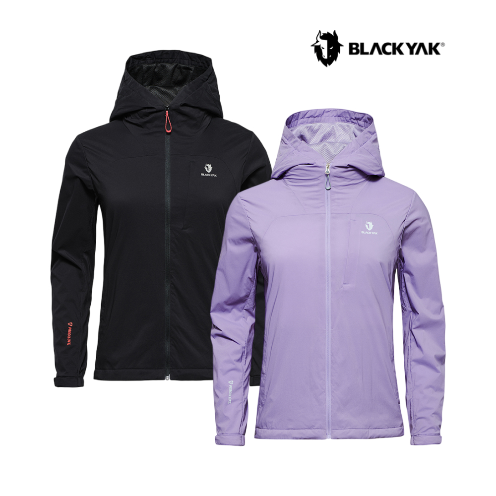 블랙야크 여성 윈드테이커 프리마로프트 자켓 바람막이